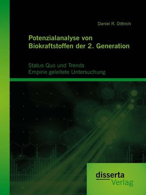 cover image of Potenzialanalyse von Biokraftstoffen der 2. Generation